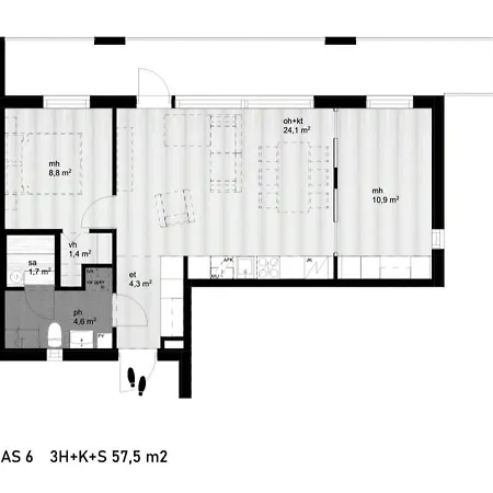 Kivikatu アパート ロヴァニエミ